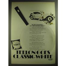 1974 Du Pont Teflon Ad - In the tradition of the Great Gatsby