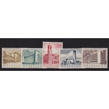 NIEDERLANDE NETHERLANDS [1955] MiNr 0655-59 ( */mh ) sauberer Erstfalz