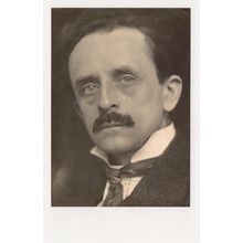 JM Barrie Of Peter Pan Book Rare London Gallery Photo Postcard