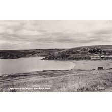 Challaborough Devon Vintage Real Photo Postcard