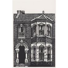 Clapham Terrace Old Student House Of London Artist Painting Postcard