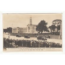 Inauguration Duke & Duchess of York New Road Civic Centre Southampton Postcard