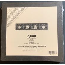 Day of the Dead Full Sealed Pad of 100 Sheets - Scott 5643a - Stuart Katz