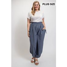 Women's Voluminous Relaxed Fit Pant With Side Pockets
