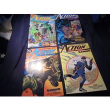 ACTION COMICS WEEKLY 4 Issue Lot! Green Lantern! Deadman! 1988-89! $12.00!