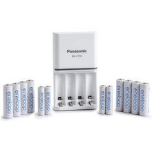 Panasonic K-KJ55MC84CZ Eneloop Power Pack; 8AA, 4AAA, and Advanced Battery 3 Hou