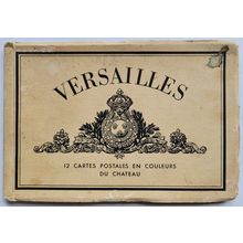 Book of 12 postcards Palace of Versailles, France