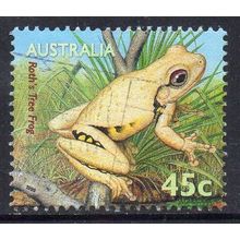 Australia 1999 Small Pond - Roth's Tree Frog 45c Used