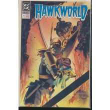 Hawkworld, #4, DC Comic, 1990, High Grade