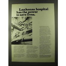 1973 Investor-Owned Electric Light & Power Companies Ad - Hospital