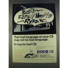 1977 Pace Model #8015 CB Radio Ad - Bad Language