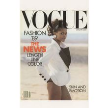 Karen Alexander Black Covergirl Supermodel Vogue Magazine Postcard