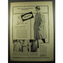 1955 Alligator Coats Ad - America's most wanted gabardine