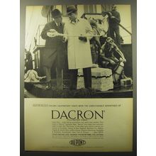 1960 Du Pont Dacron Ad - Gleneagles Tailors lightweight coats