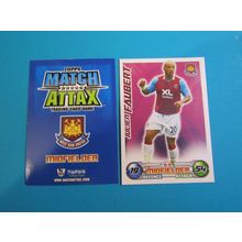 Julien Faubert - West Ham United - Match Attax 2008/09 Football Card