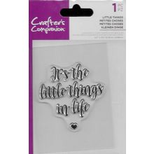 Crafter's Companion. Little Things Stamp. Stamping Cardmaking Scrapbooking Craft
