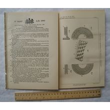 1890 Patent No. 16,627 mill for grinding, Rupert Winter, Kleinmunchen Linz