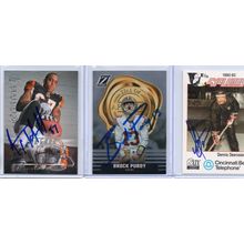 Autographed 3 Card Lot with Brock Purdy Signed Nice