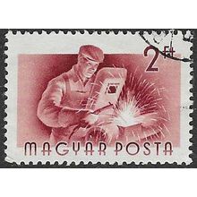 HUNGARY 1955 WORKERS 2ft VALUE USED SG1428