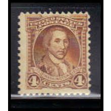 709 4c George Washington Barely Clears MNH Z0644