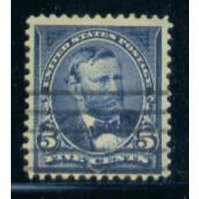 Used 281 5c Ulysses S. Grant Barely Clears M05034