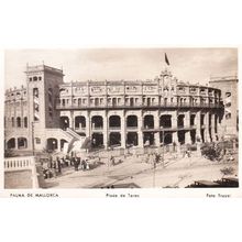 Palma De Mallorca Plaza De Toros Real Photo Postcard