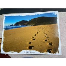 Camino Footsteps, Fisterra Beach