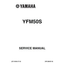 YAMAHA YFM50S RAPTOR SERVICE MANUAL 2003 ALL TERRAIN VEHICLE 236 PAGES ENGLISH