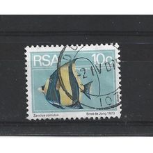 SouthAfrica.SG356 10c Moorish Idol.Fine Used.Sep25o