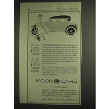 1917 Moon Motor Car Co. Club Roadster Car Ad