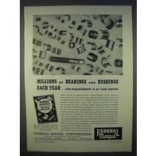 1939 Federal Mogul Ad - Millions of Bearings Bushings