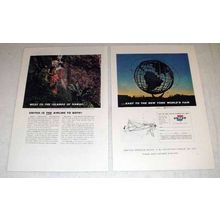 1964 United Air Lines Ad - Hawaii, NY World's Fair
