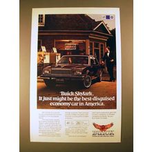 1981 Buick Skylark Car Ad - Best-Disguised Economy