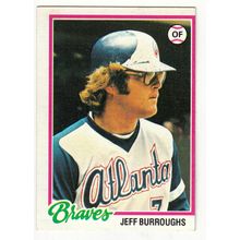 1978 Topps baseball card 130 Jeff Burroughs - Braves