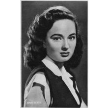Ann Blyth Vintage Rare Kwatta Film Movie Postcard Size Portrait