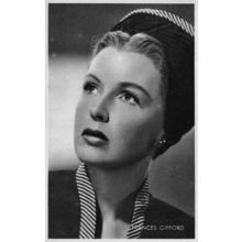 Frances Gifford Vintage Rare Kwatta Film Movie Postcard Size Portrait