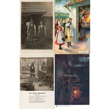 The Village Blacksmith 4x Farm Old Postcards incl Old Real Photo