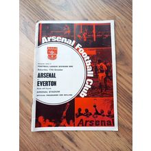 1970/71 Arsenal vs Everton Division 1, Double Season **FREE P&P**