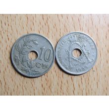 Belgium 1929 10 Centime Belgie (Dutch - Flemish Text) Coin