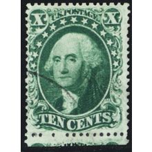 34, Used 10¢ - Position 74L1 - With Clean PFC Certficate * Stuart Katz