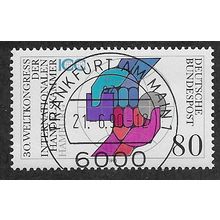GER 1990 80pf 'CHAMBER OF COMMERCE, HAMBURG' FINE USED (EBID54-521)