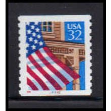 2913v 32c U.S. Flag Over Porch Very Fine MNH LGG CNS 22322 PA6848