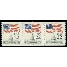 2115a 22c U.S. Flag Very Fine MNH PNC 19/3 R0730