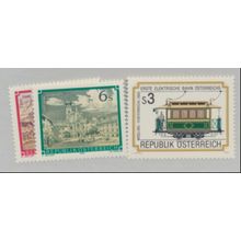 Austria Stamps Scott #1258, 1286, & 1288A, Mint Never Hinged