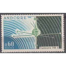 Andorre Français 1966 Michel 197 Neuf ** Cote (2008) 2.50 € Satellite FR1