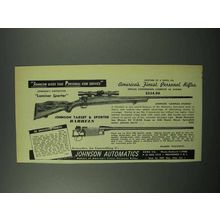 1952 Johnson Laminar Sporter Rifle Ad
