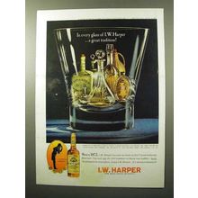 1964 I.W. Harper Bourbon Ad - A Great Tradition