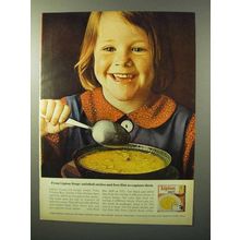 1964 Lipton Soups Ad - Satisfied Smiles