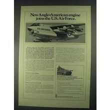 1967 Rolls-Royce Engine Ad - A-7D Corsair II