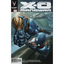 SIGNED - LEE GARBETT: X-O MANOWAR NO. 18